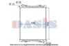 AKS DASIS 270003S Radiator, engine cooling